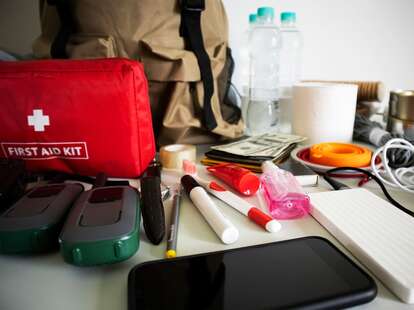 travel natural disasters first aid kit