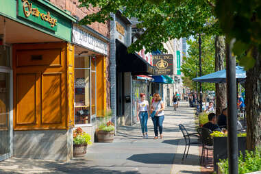 Inman Square in Cambridge