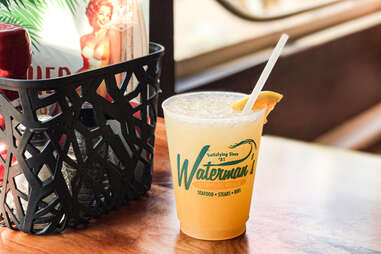 Waterman’s Surfside Grille Crush drink