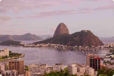 View of the city rio de janeiro