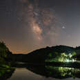 Watoga State Park west virginia milky way stargazing