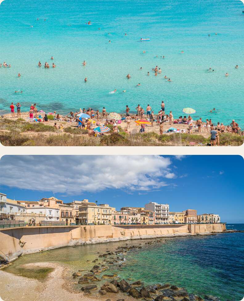 Cala Rossa Beach, Sicily 